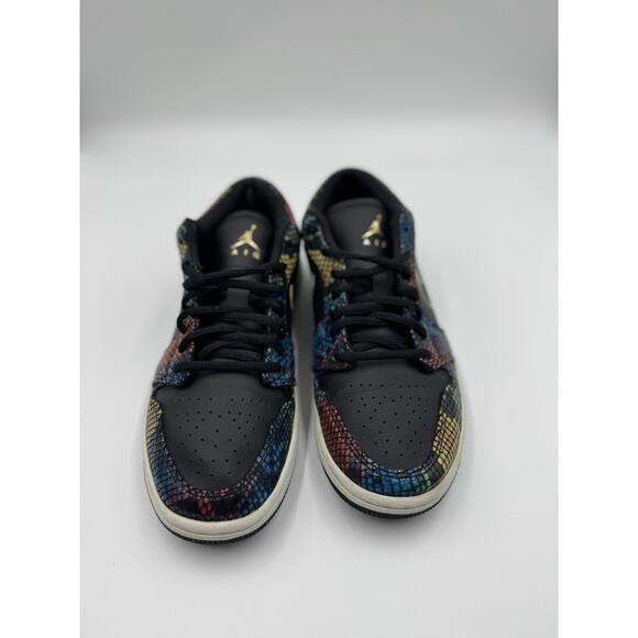 Size 9 - Air Jordan 1 Low Multi Snakeskin W BS565 - Picture 1 of 6